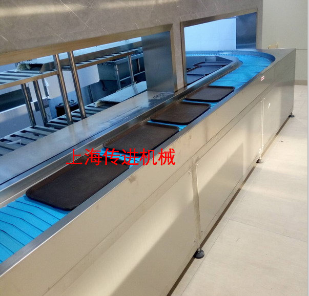 餐廳餐盤輸送機(jī) 餐盤回收輸送機(jī)實(shí)體廠家